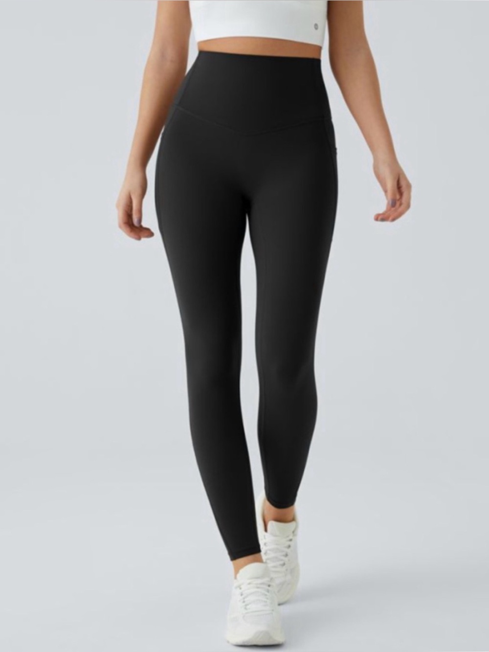 NWOT HALARA Black High-Waist Leggings